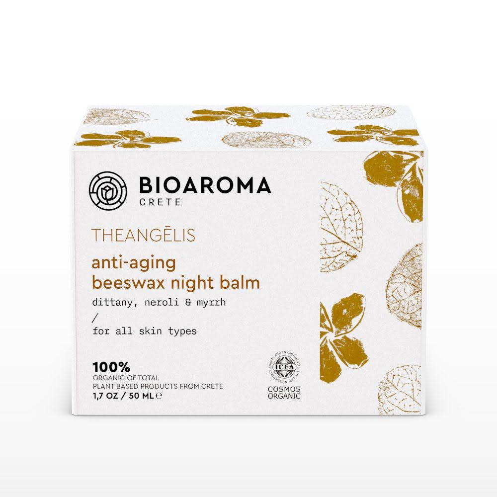 Bioaroma Crete Theangēlis Organic Anti-Aging Beeswax Night Balm 50ml