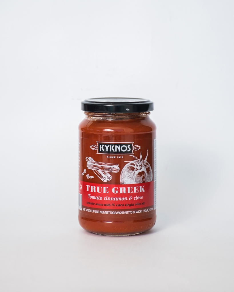 Kyknos Premium Greek Tomato Sauce with Cinnamon & Clove 420g