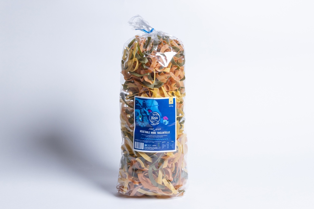 Vegetable Wide Tagliatelle Pasta 500g | Riffa Menu