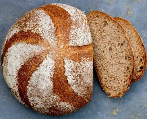 خبز العجين المخمر وصفة تقليدية * 1 قطعة