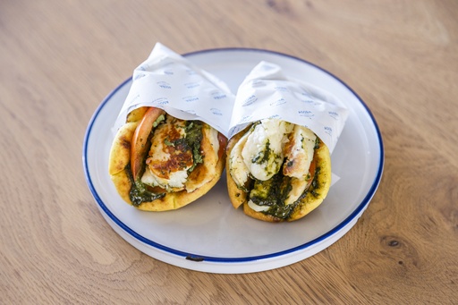 Mini Haloumi Gyros Wrap
