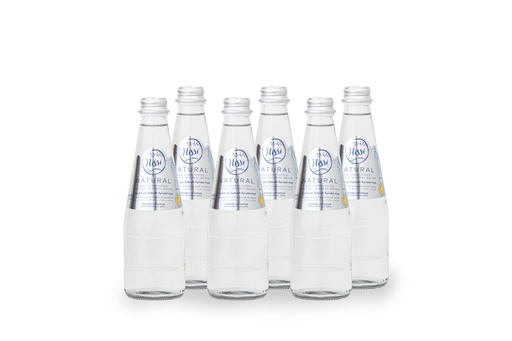 Nissi Greek Mountain Spring Water Glass Bottle 330ml (6pc)