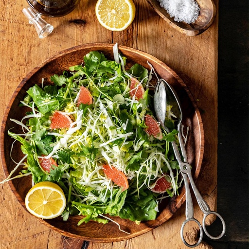 Irini’s Green Salad with Grapefruit