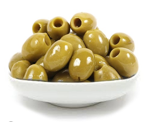 زيتون نيسي يوناني عضوي أخضر كبير وبدون نواة كغ